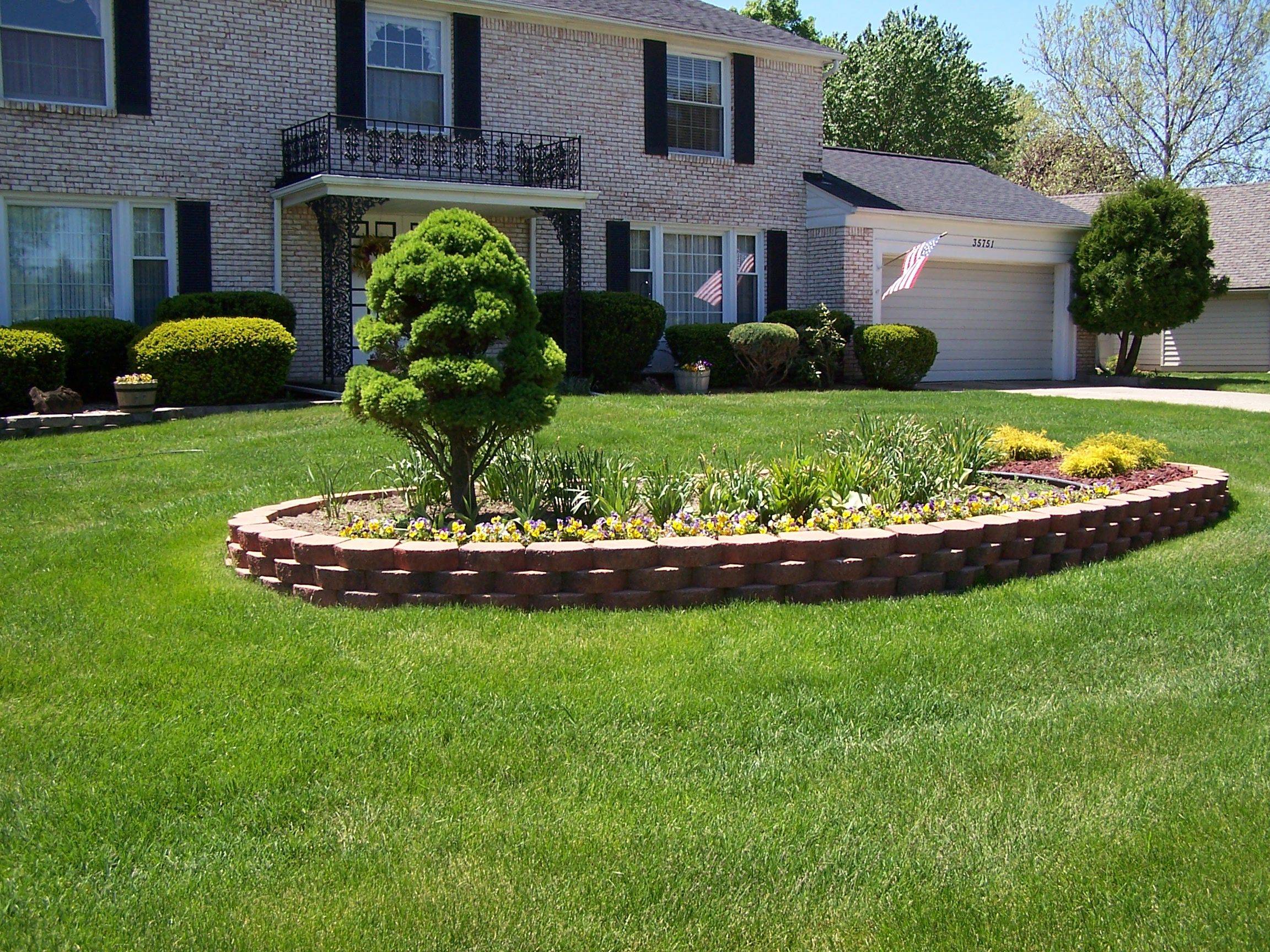 Ians Staged Garden Garden Retaining Wall