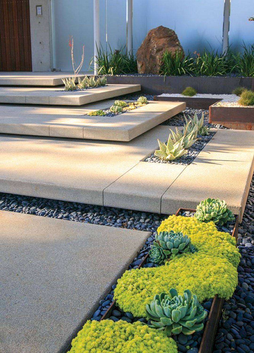 Cool Modern Front Yard Landscaping Ideas Page