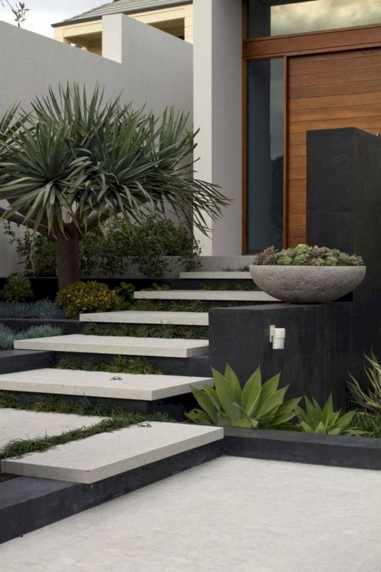 Modern And Contemporary Front Yard Landscaping Ideas