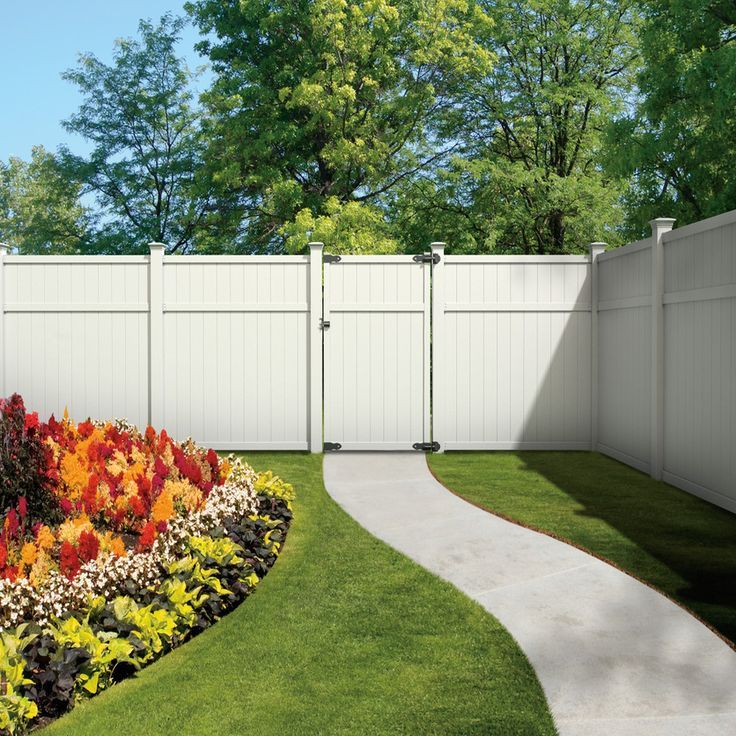 Panel Garden Privacy Fence Plastic Small Garden Fence