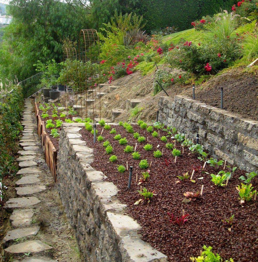 20 Steep Slope Vegetable Garden Design Ideas You Should Check SharonSable