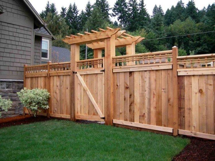 Wonderful Wooden Fence Ideas