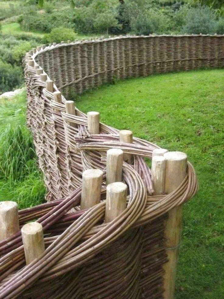 Unique Decorative Garden Fence Ideas