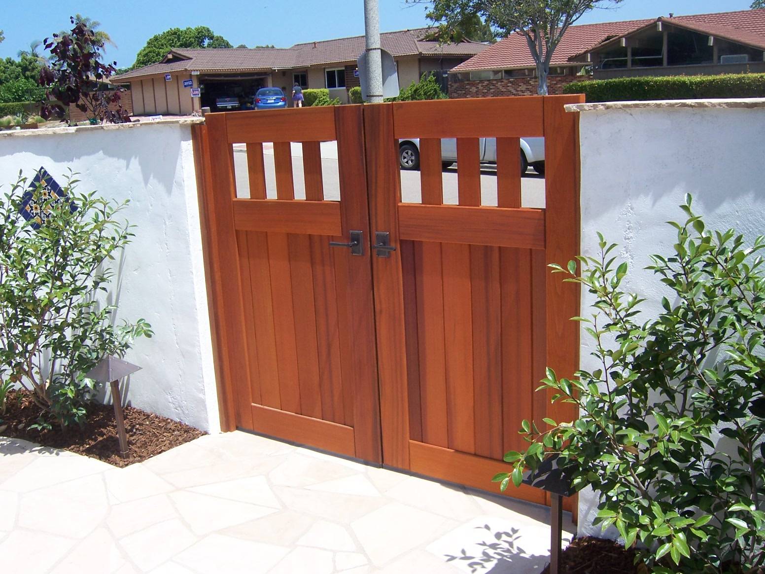 18 Beautiful Wooden Garden Gates Ideas To Consider SharonSable