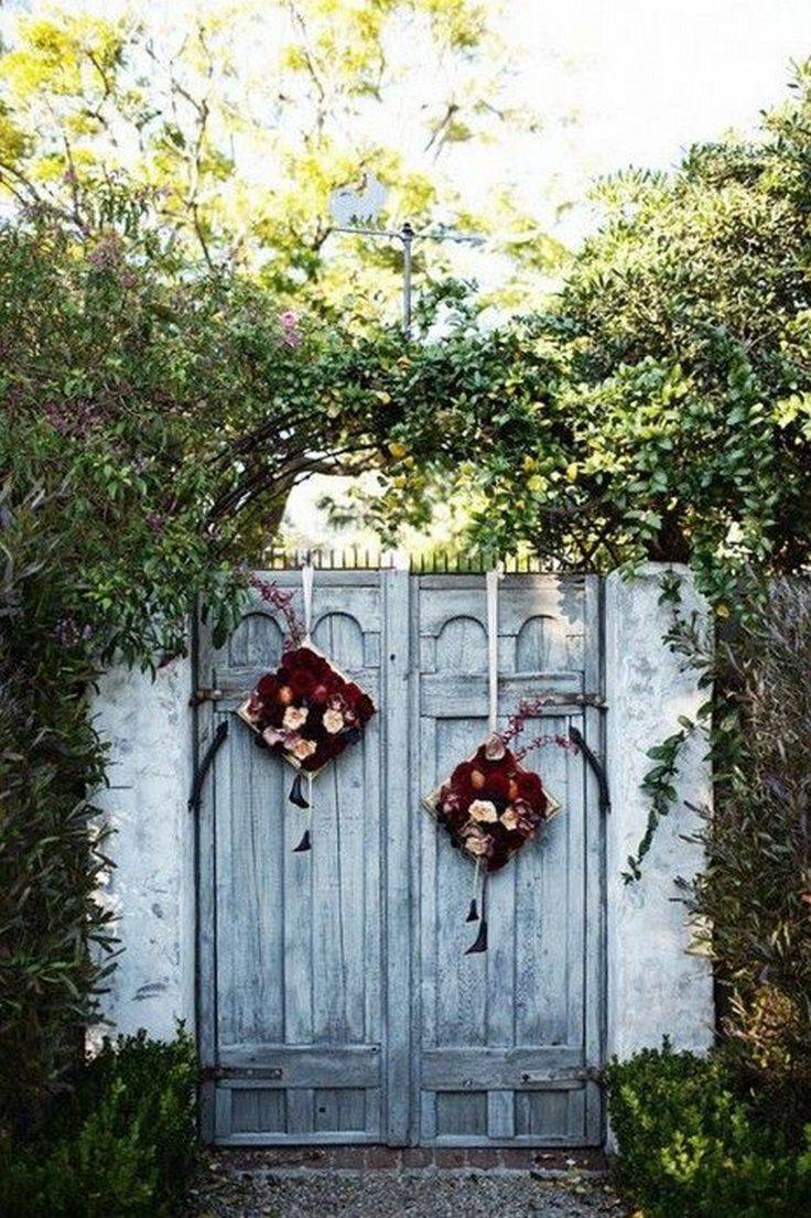 Beautiful Flower Garden Gate Ideas