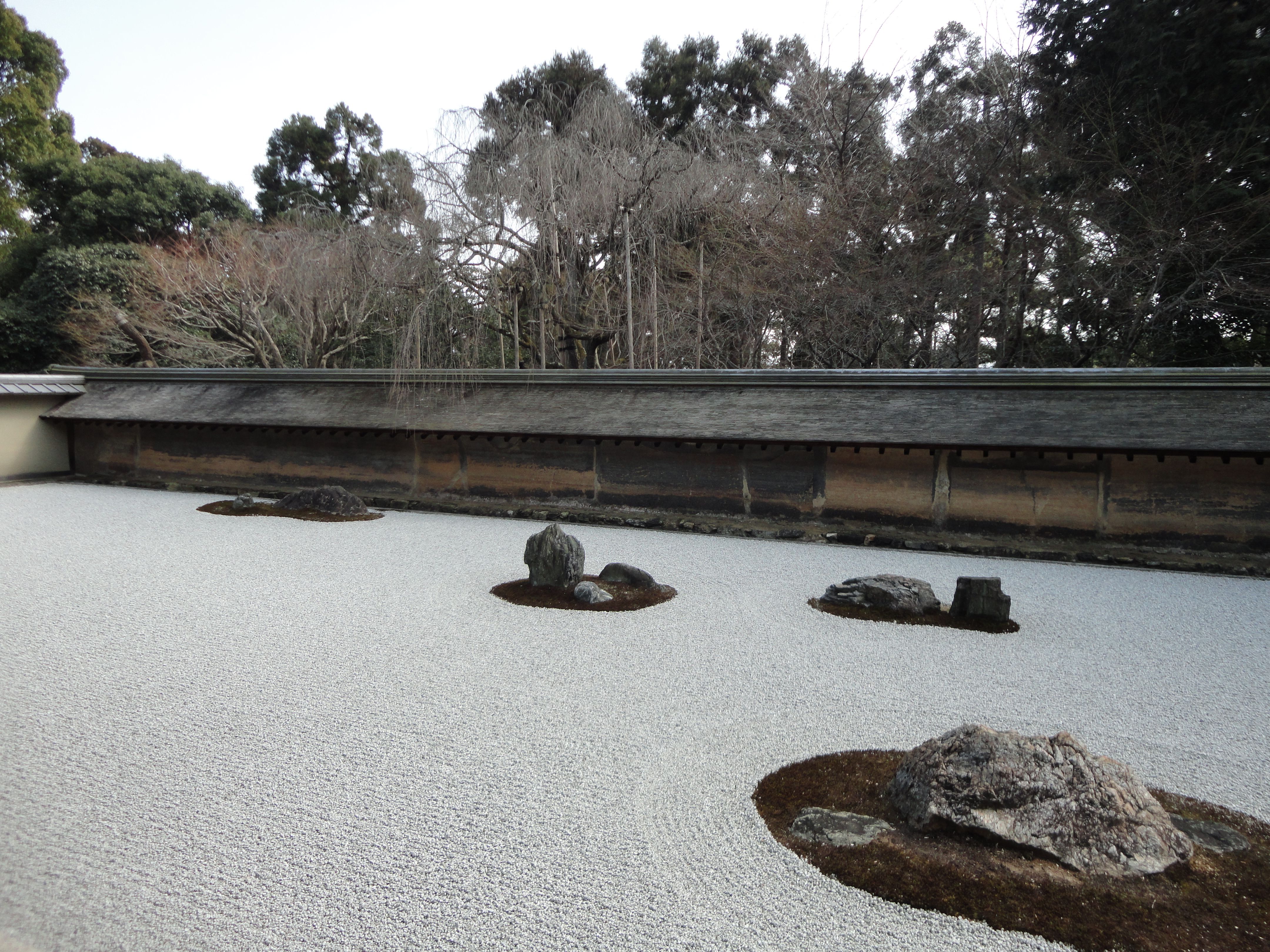 Ryoanji Rock Garden Myriaddesigns