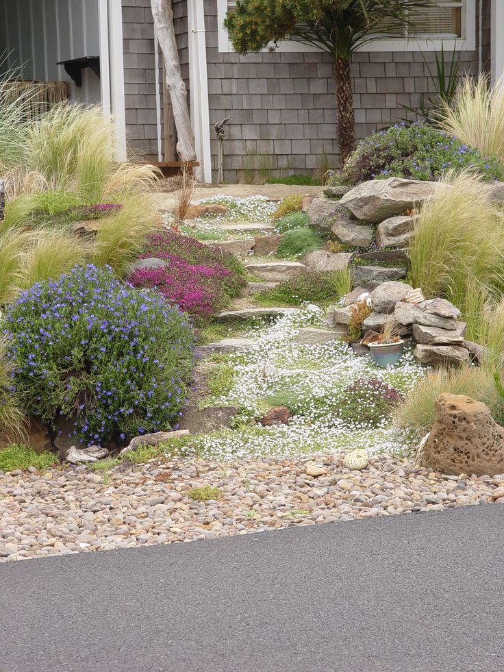 Contemporary Beach House Landscaping