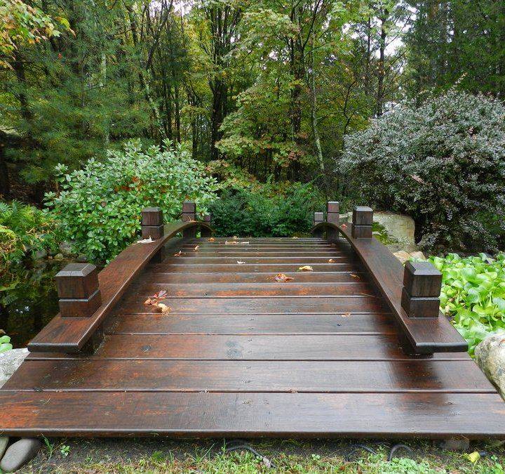 Build A Japanese Garden Bridge Garden Design Japanese Japanese Garden