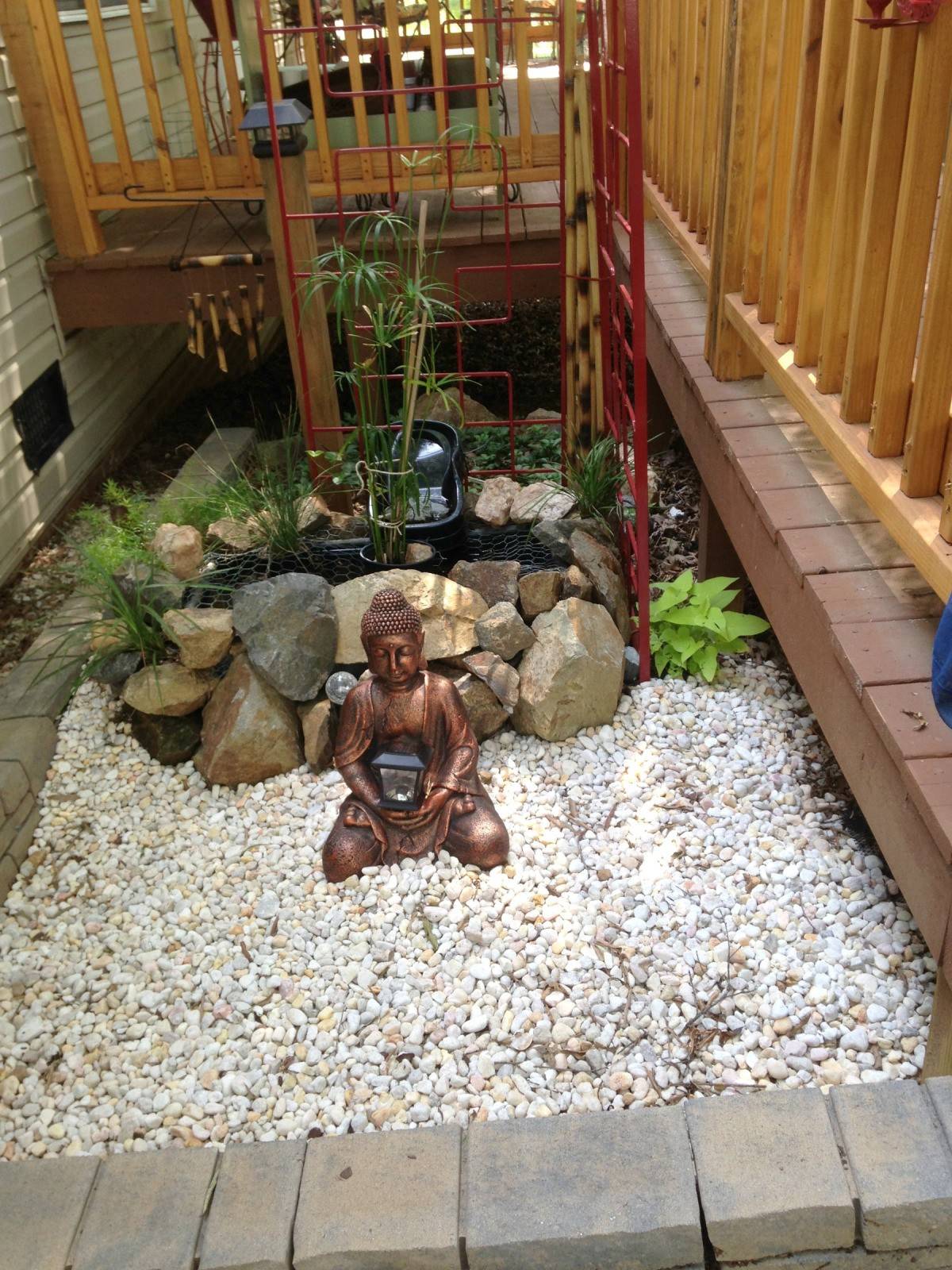 Garten Buddha Ecke Garten