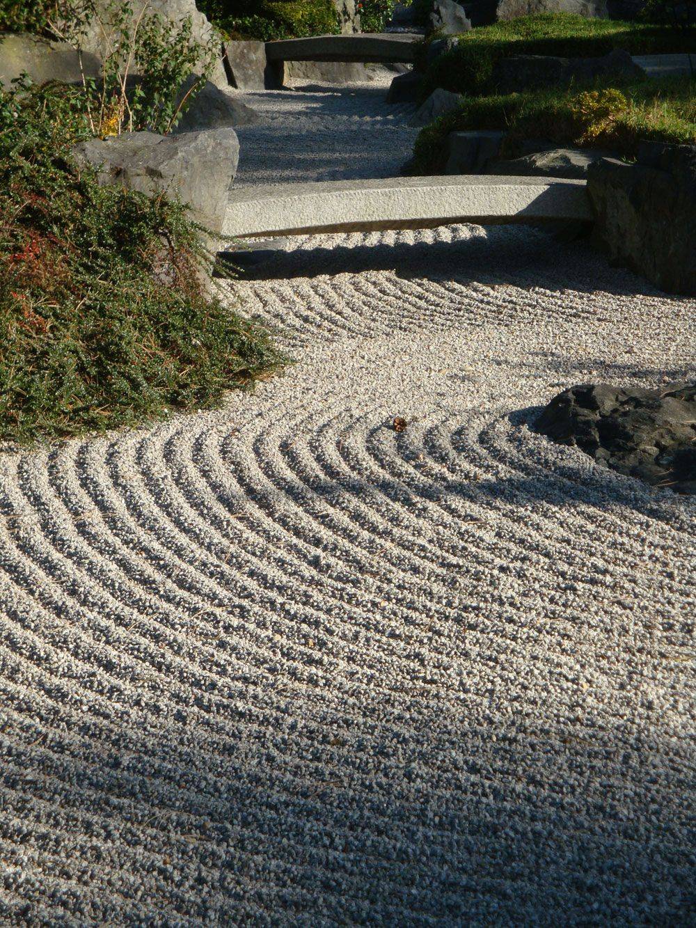 Karesansui Dry Landscape Japanese Rock Garden