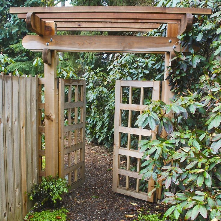 A Fence Gate Garden Gate Design