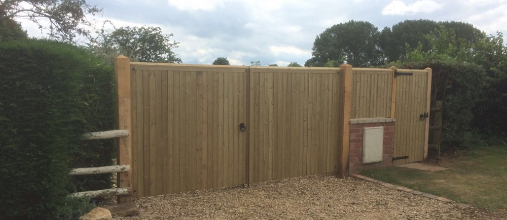 Slightly Wider Arbor Wood Fence Gates