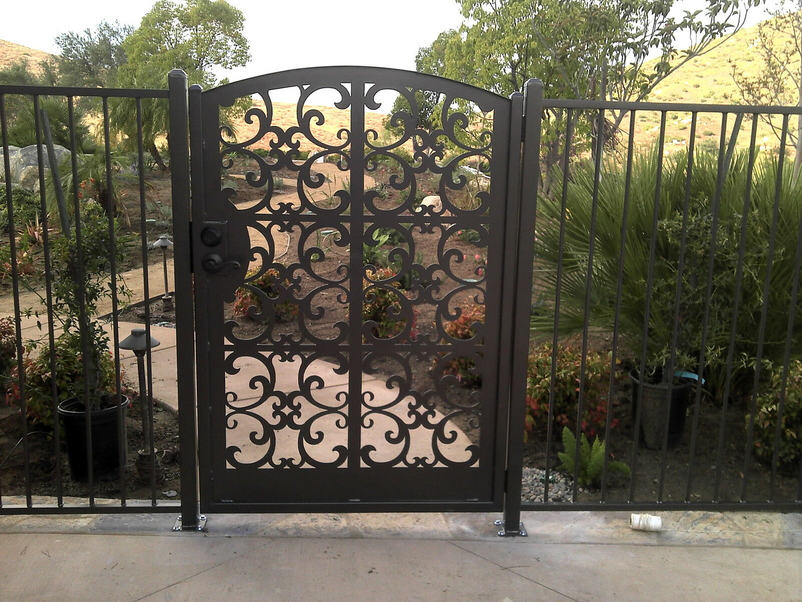 Wrought Iron Gate Wrought Iron Garden Gates