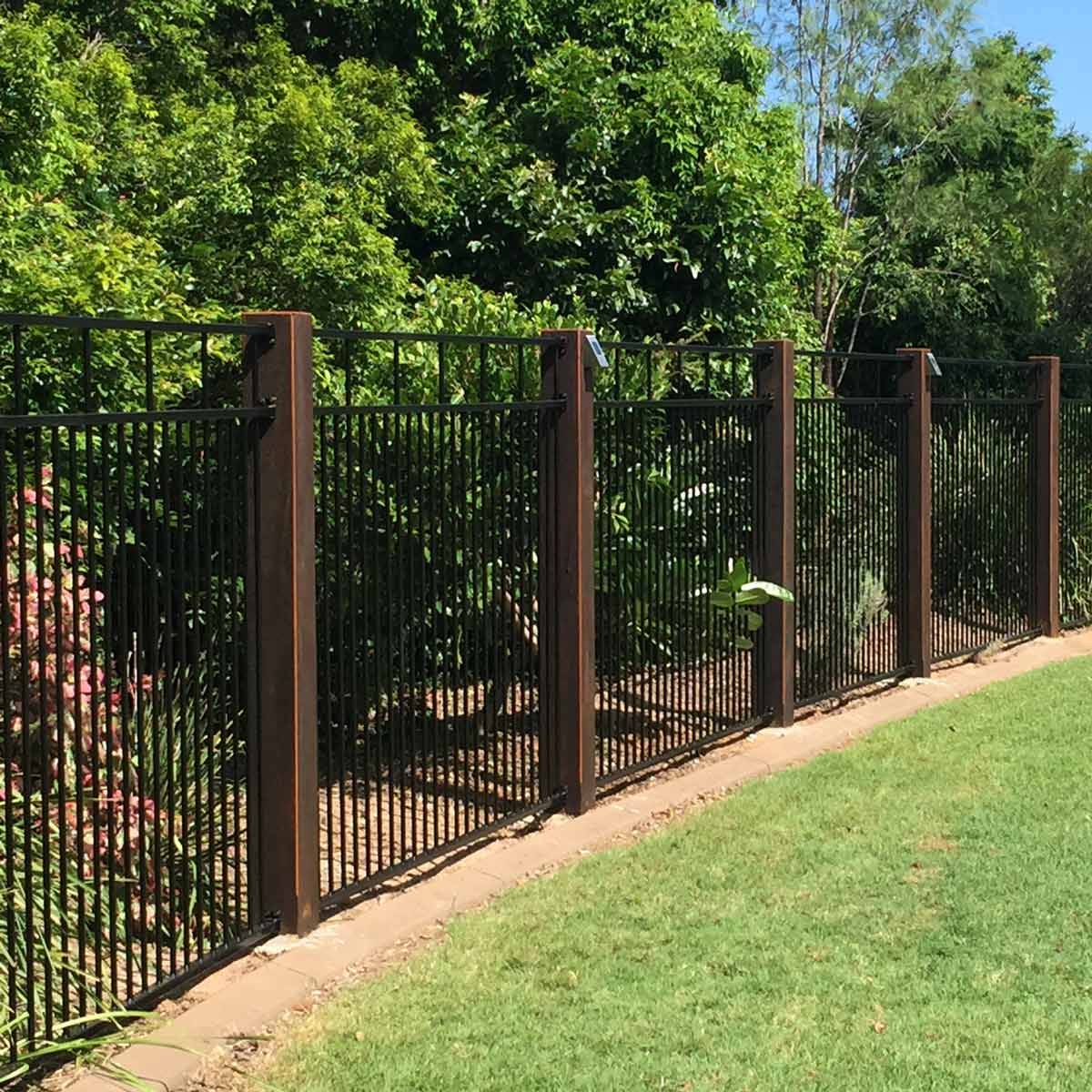 Vast Simple And Cheap Privacy Fence Design Ideas Metal Garden