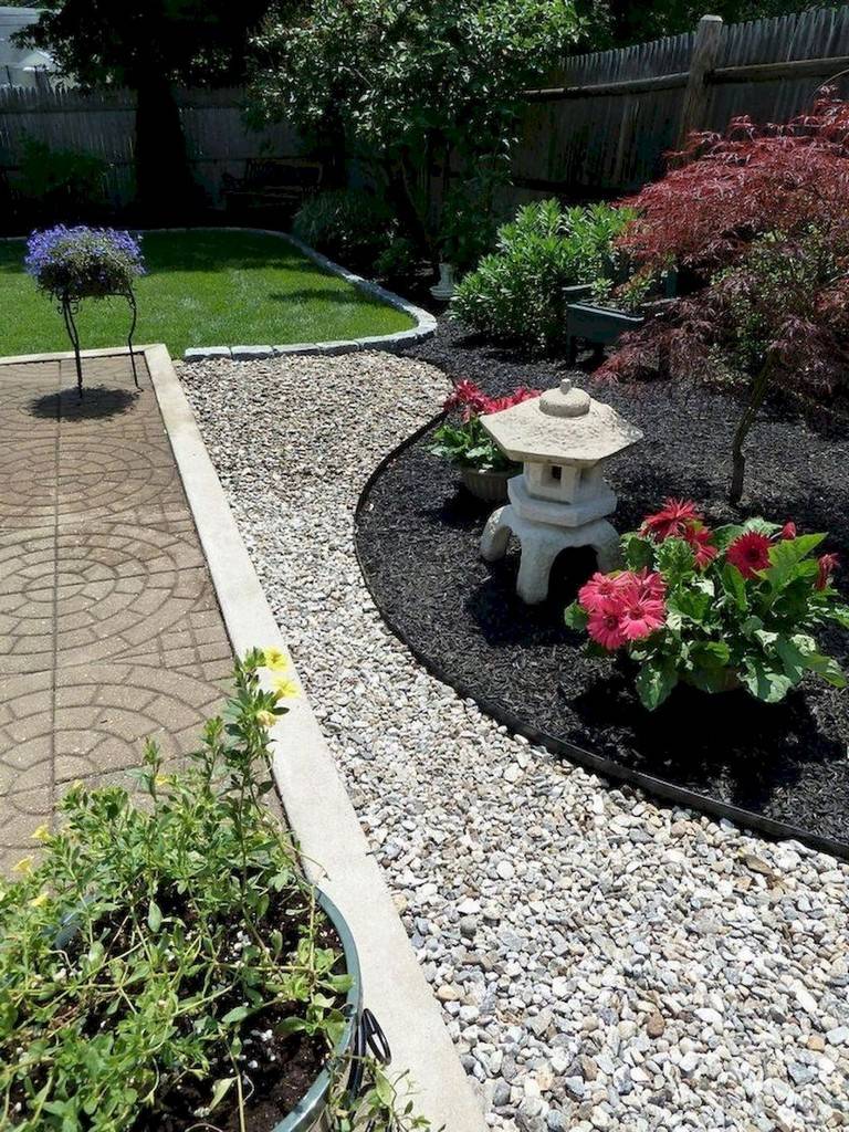 Beautiful Front Yard Rock Garden Landscaping Ideas