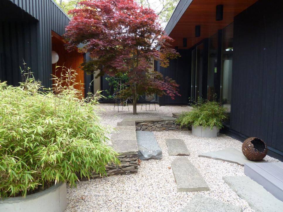 Easy Modern Rock Garden Design Ideas Front Yard Japanese Rock