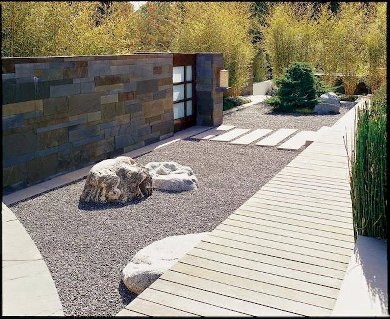 Simple Clean Modern Front Yard Landscaping Ideas Homevialandcom