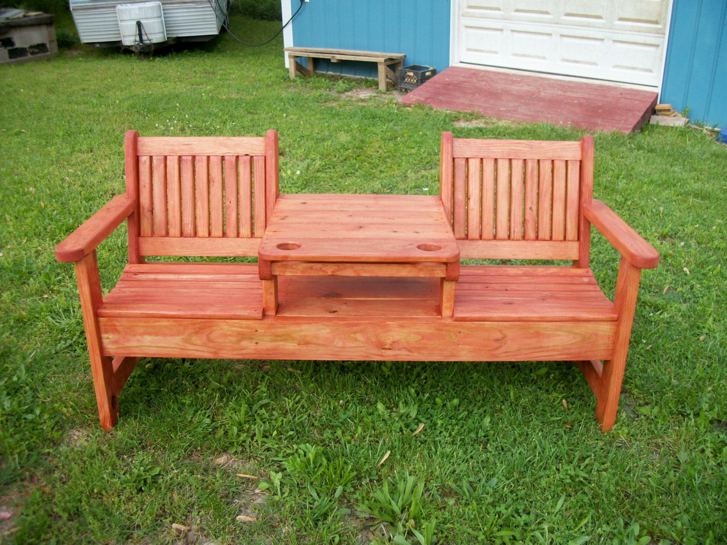 Free Wood Park Bench