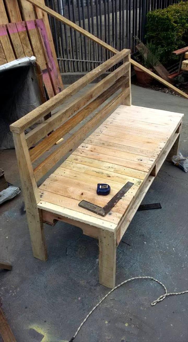 Awesome Diy Pallet Garden Bench And Storage Design Ideas Potting