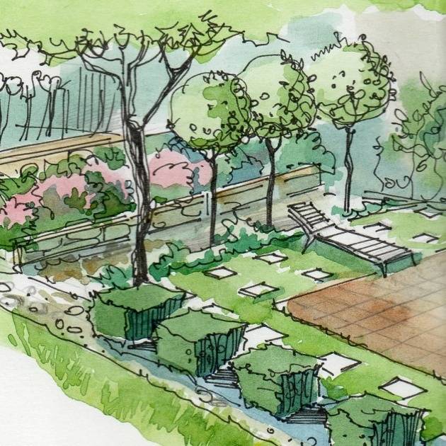 Garden Drawing Details