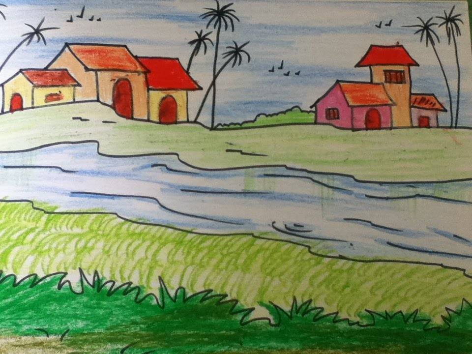 Easy Landscape Painting Ideas