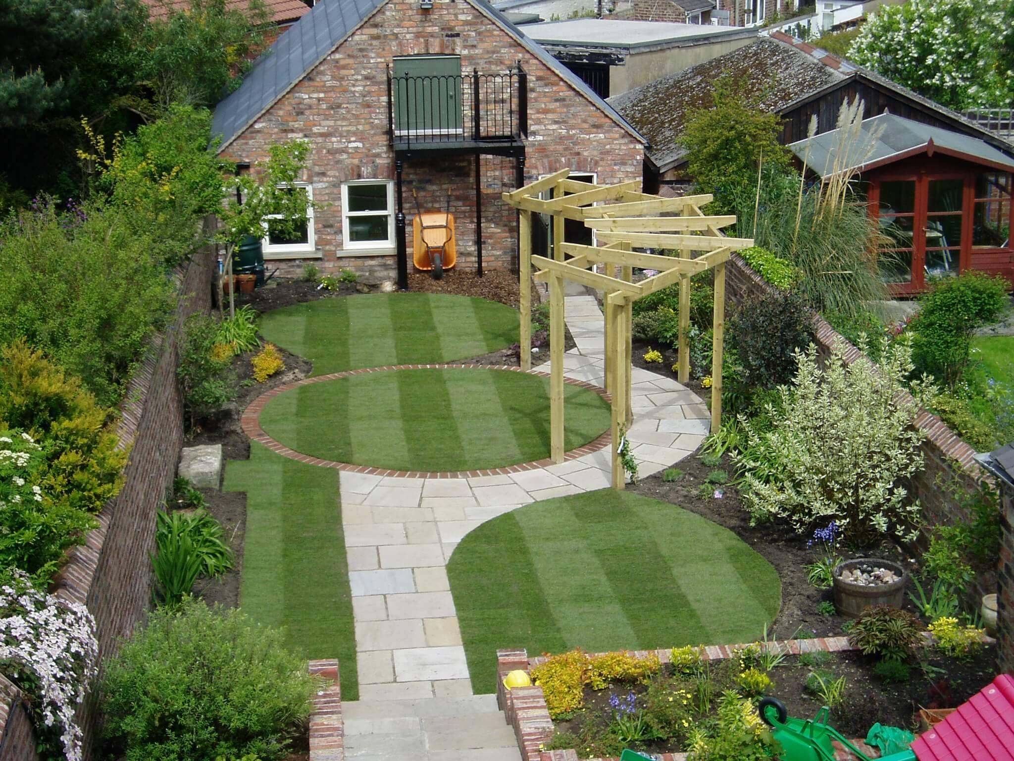 Inspirational Backyard Landscape Designs As Seen From Above