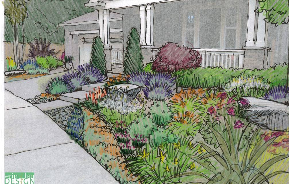 Lewishamgardendesignsketchofideasjpg Earth Designs Garden