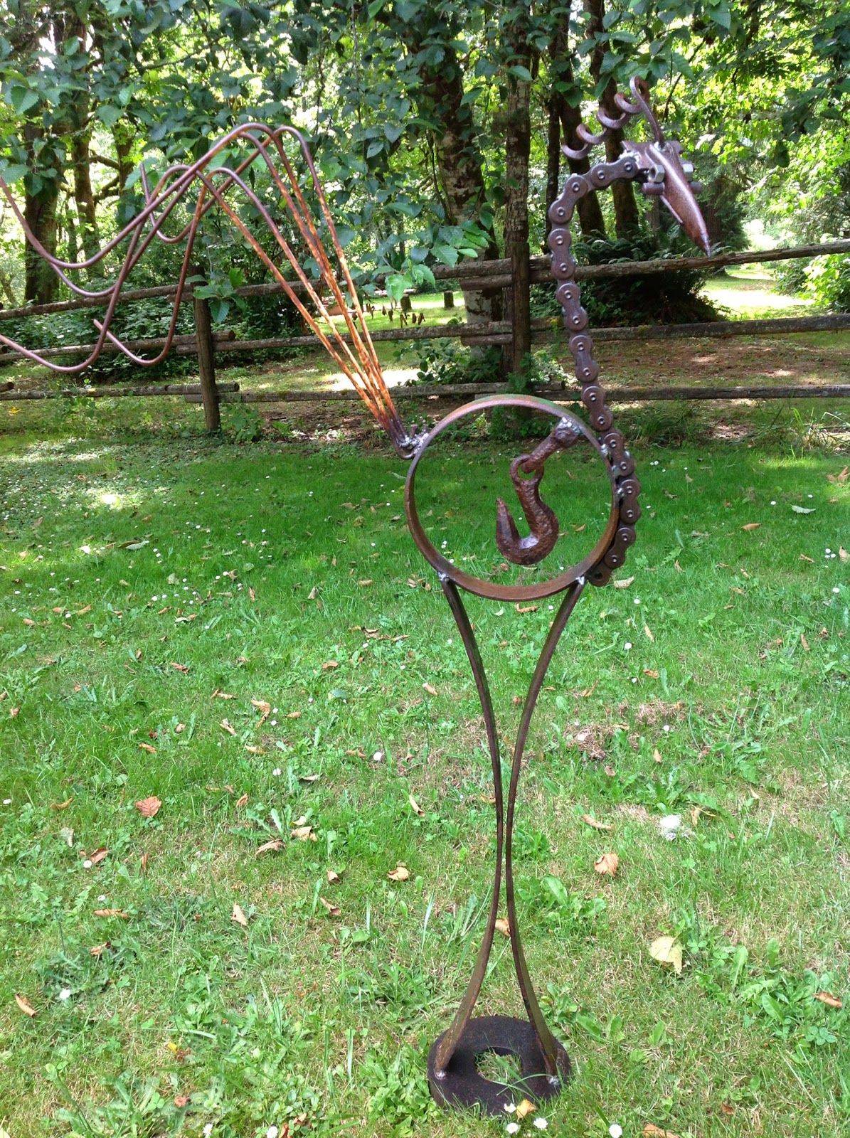 Metal Garden Art Ideas