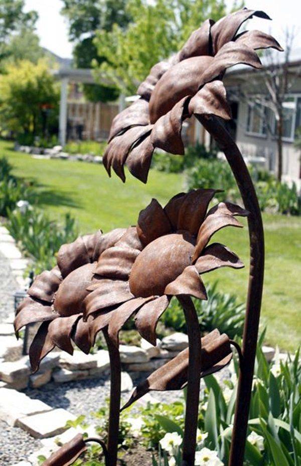 Creative Diy Rusted Metal Projects