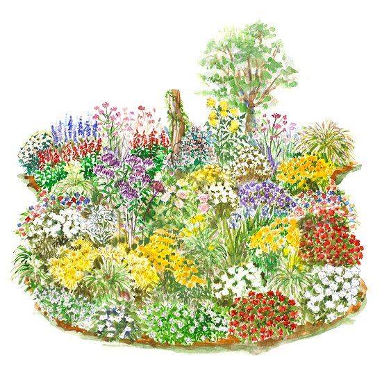 Nofuss Bird And Butterfly Perennial Garden Plans