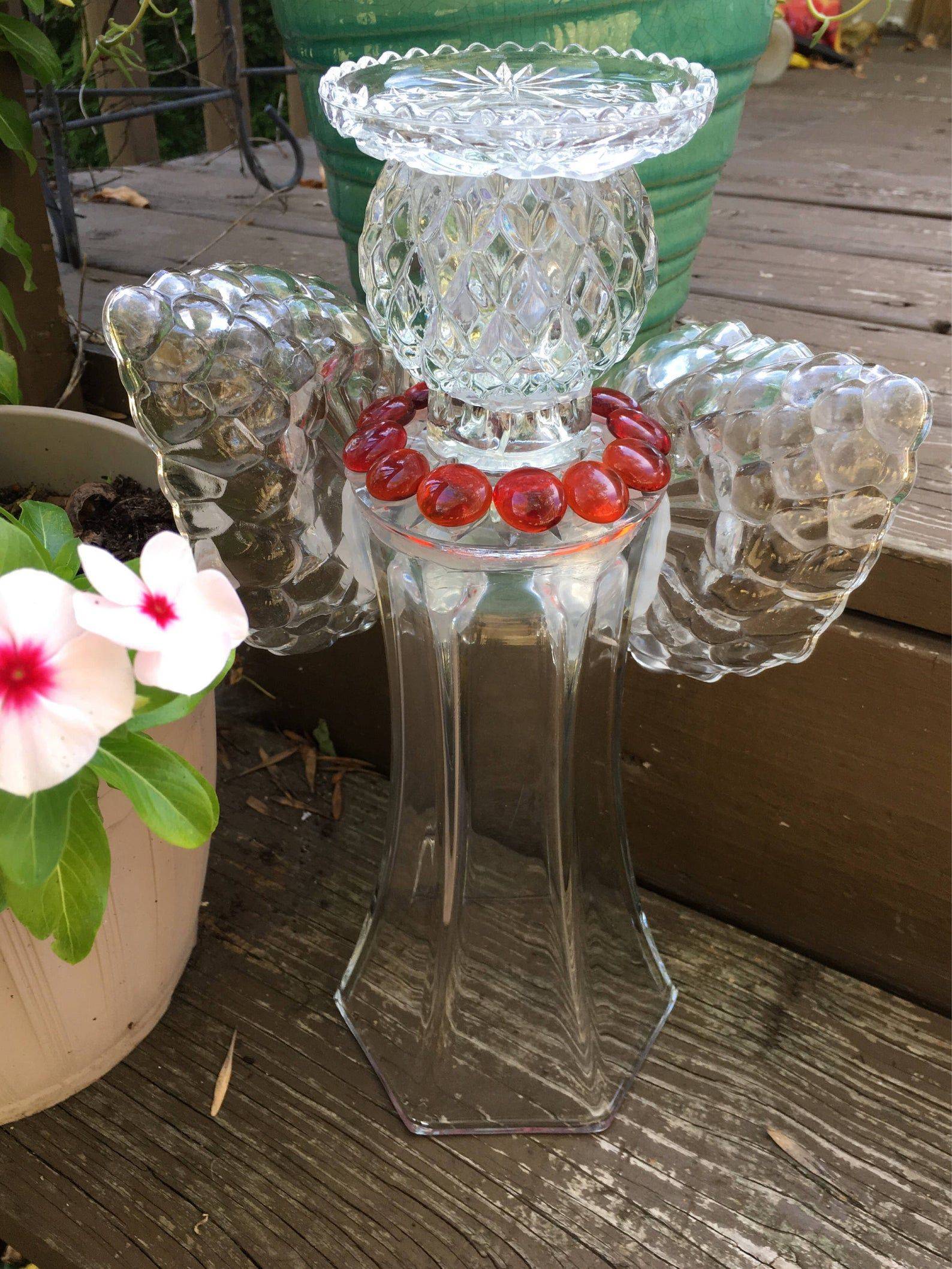 Angel Glass Garden Angel