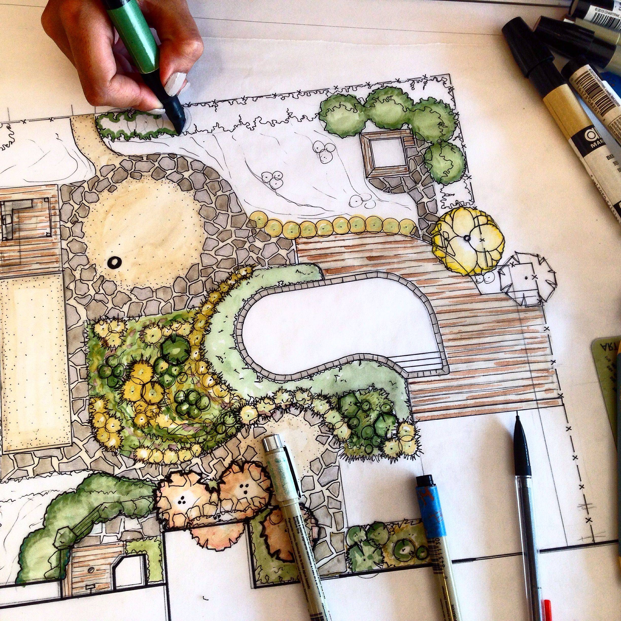 Garden Drawing Details
