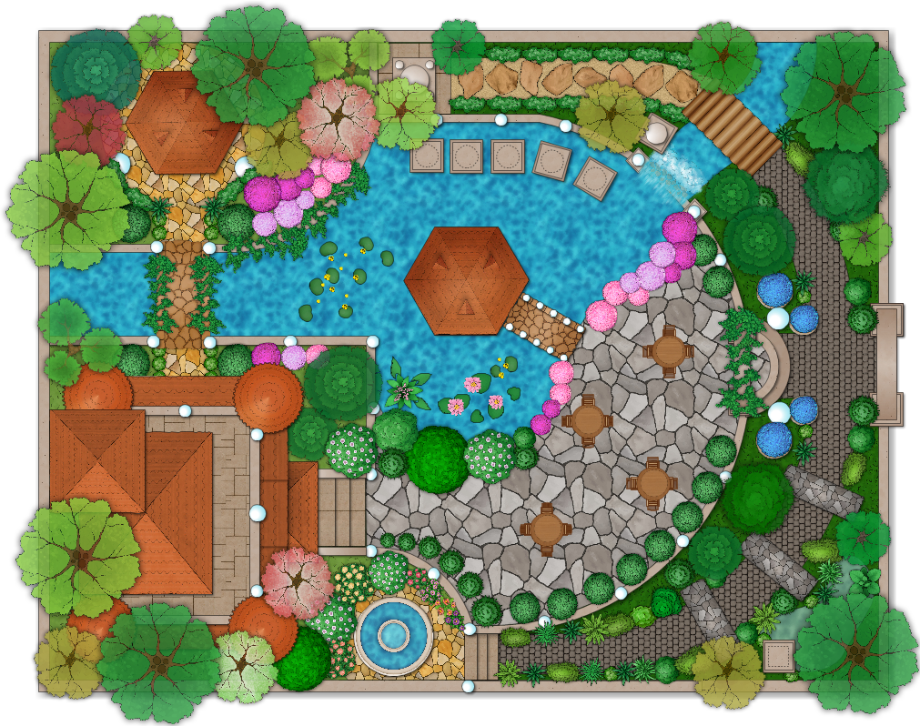 Gardenscaping Planssketches