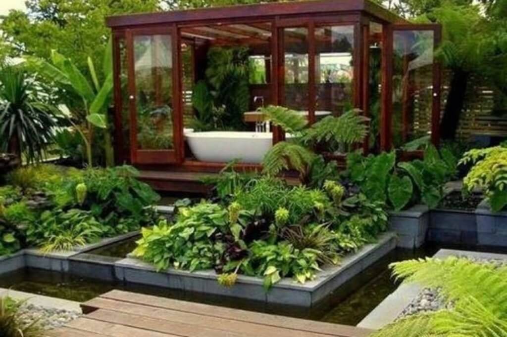 Beautiful Urban Permaculture Garden Example