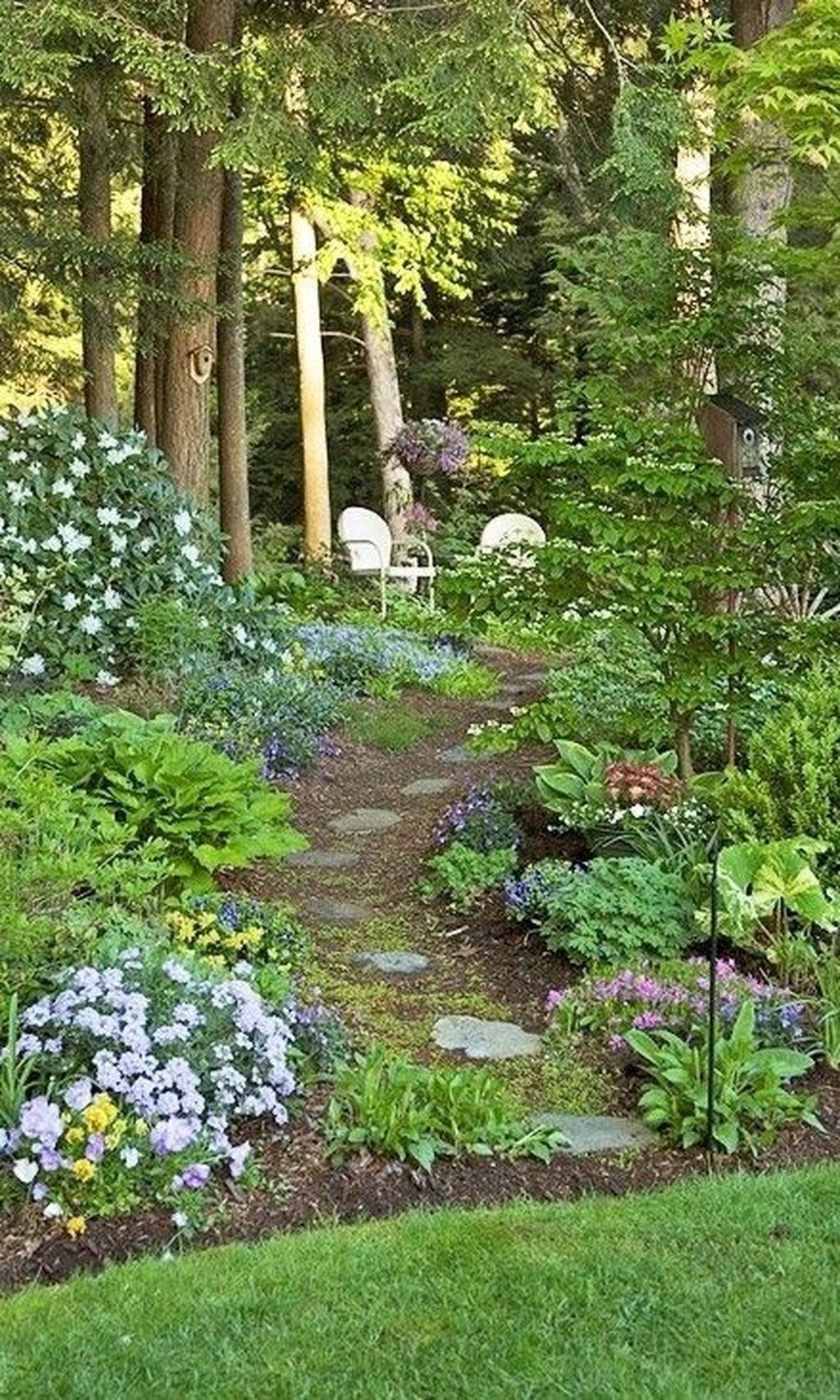 Simple Shade Garden Design Ideas