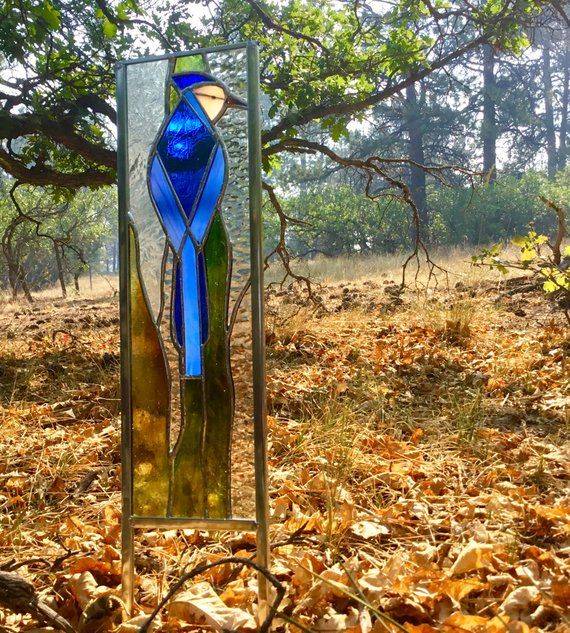 Stained Glass Garden Marker Stakes