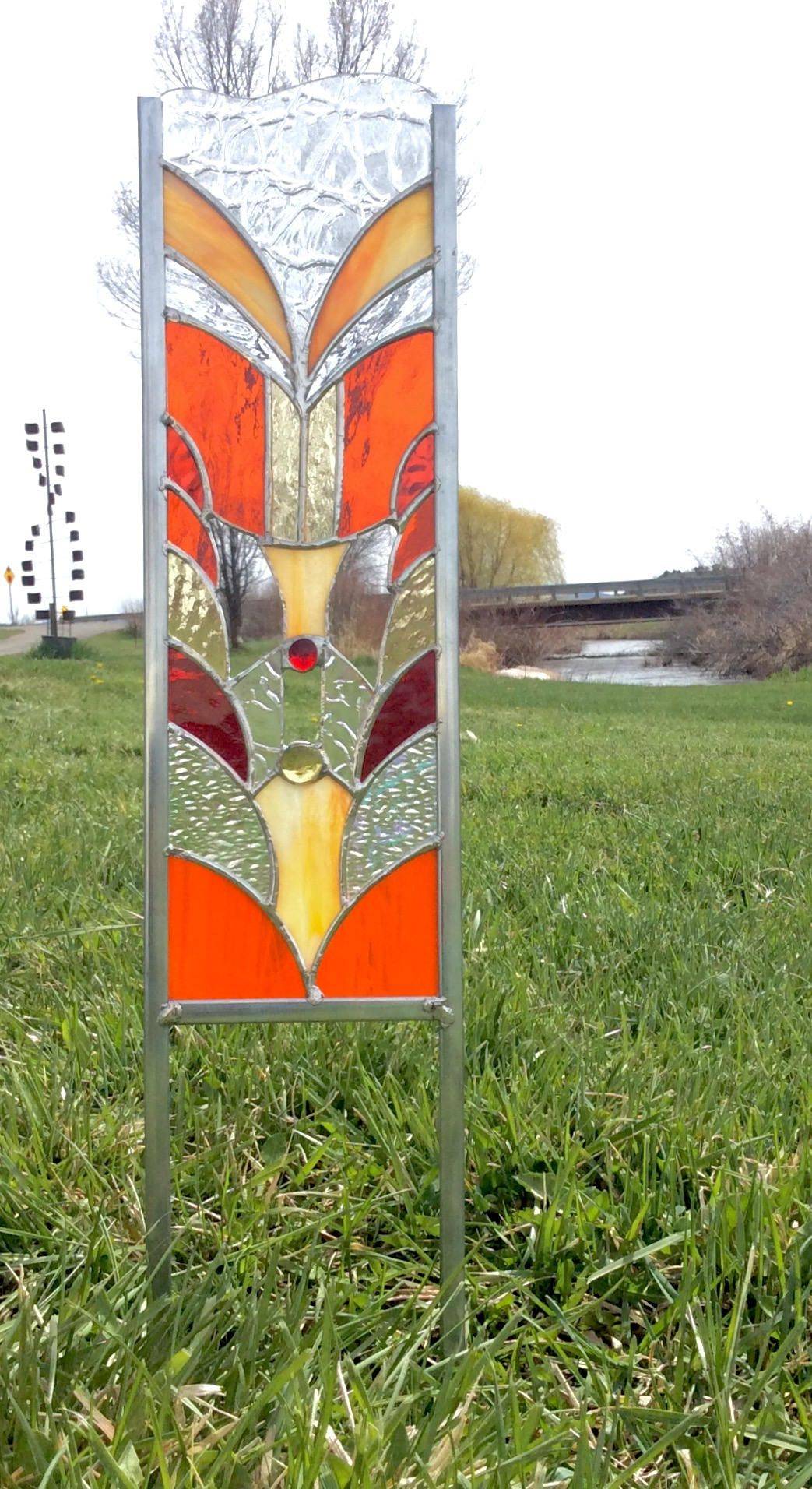 24 Stained Glass Garden Stakes Ideas You Should Check SharonSable