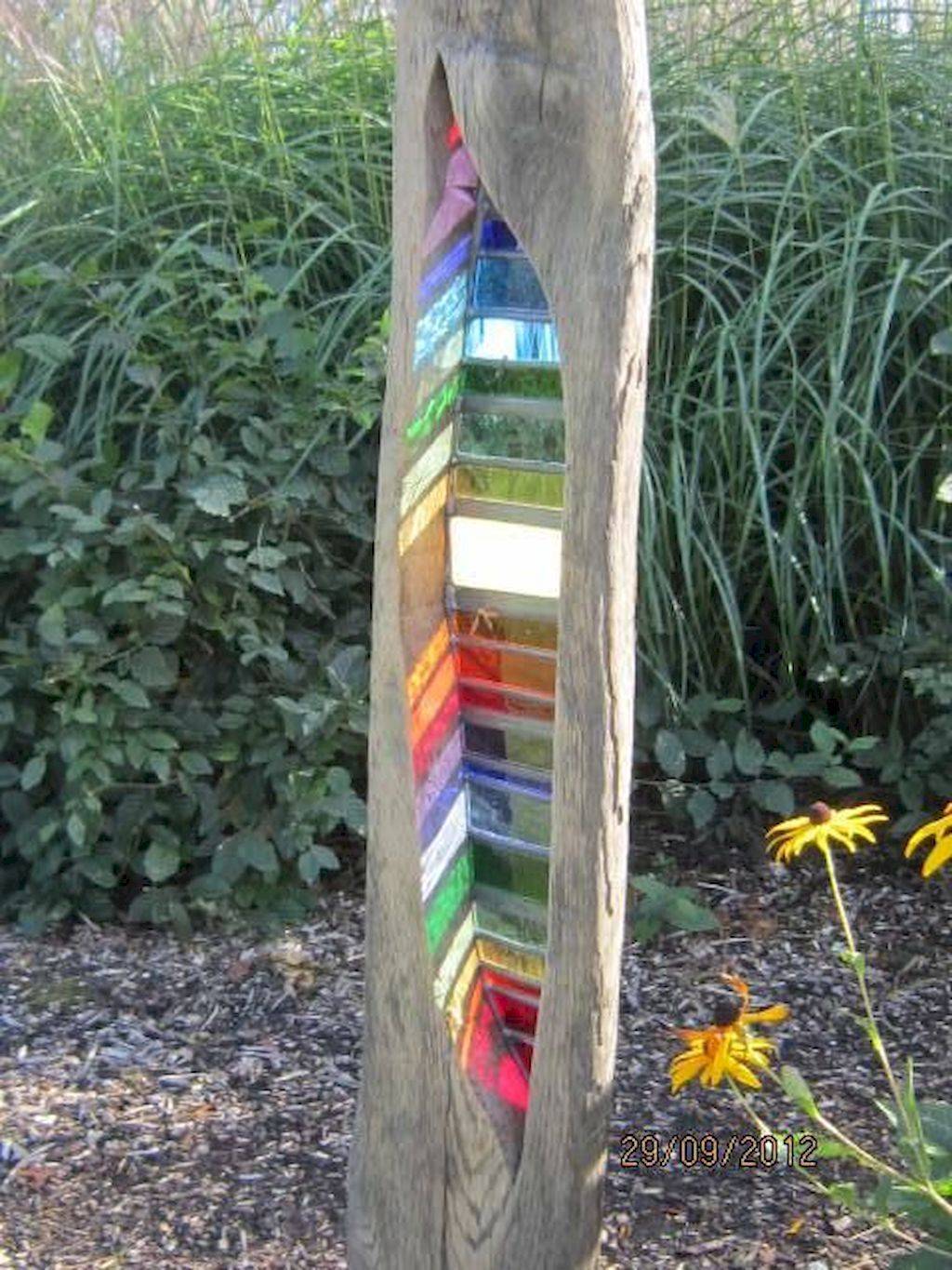 Handmade Driftwood Garden Sculptures