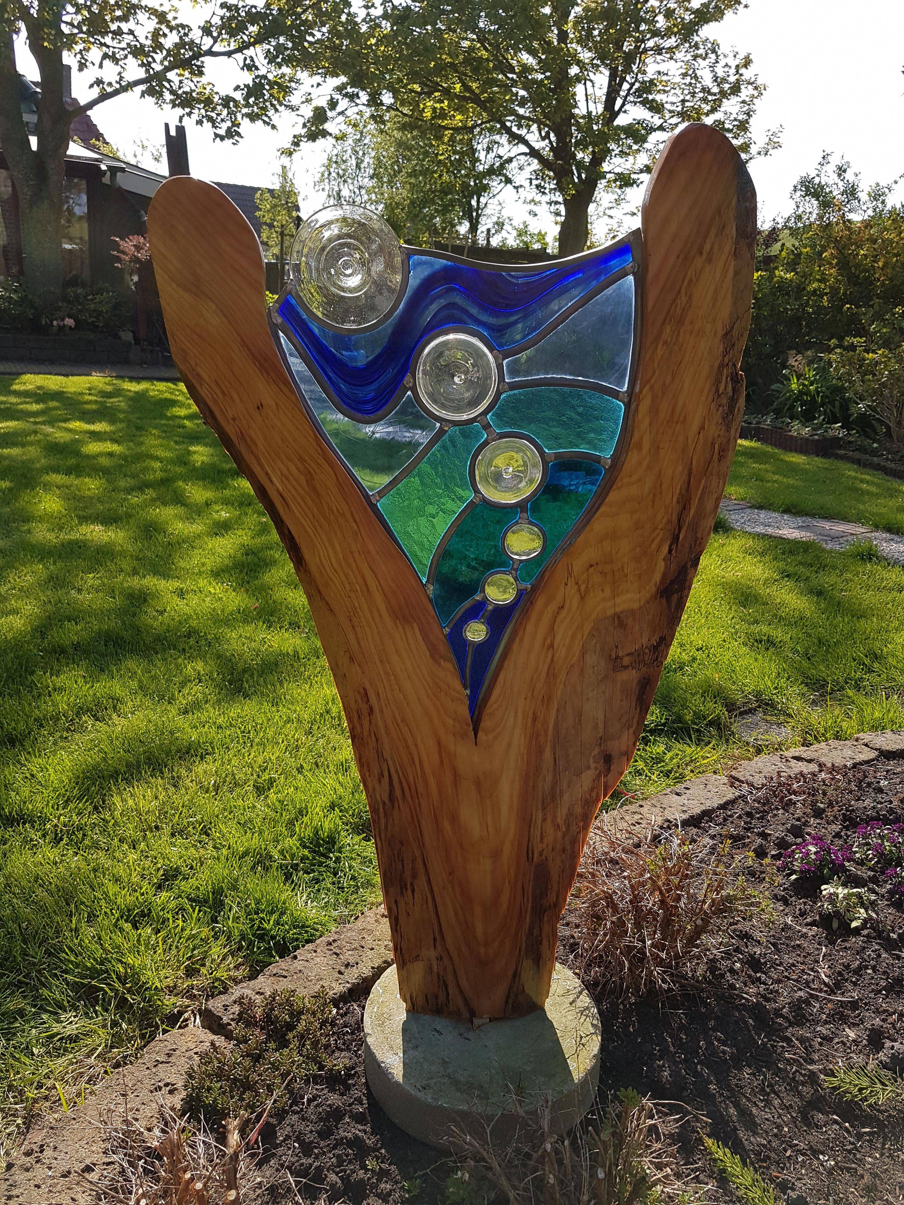 Stained Glass Garden Sculpture Stained Glass
