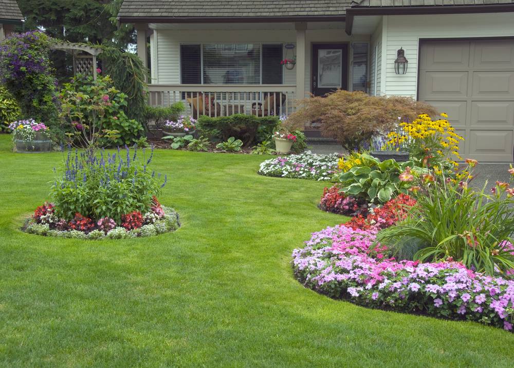 Brick Border Landscapeflowers