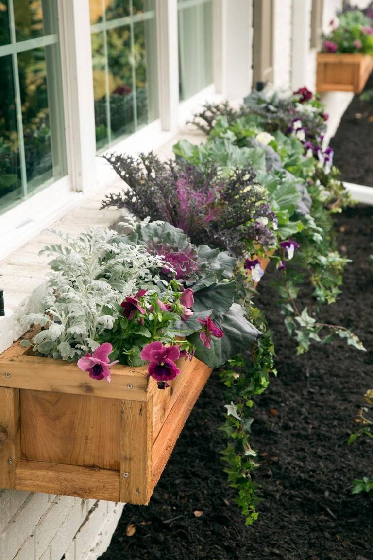 Flower Planter Box Diy Garden