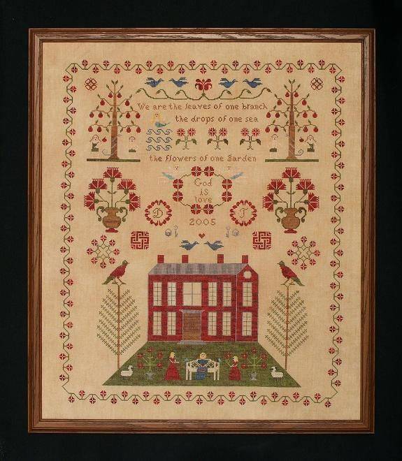 Garden Club Series Fairy Garden Blackbird Designs Cross Stitch