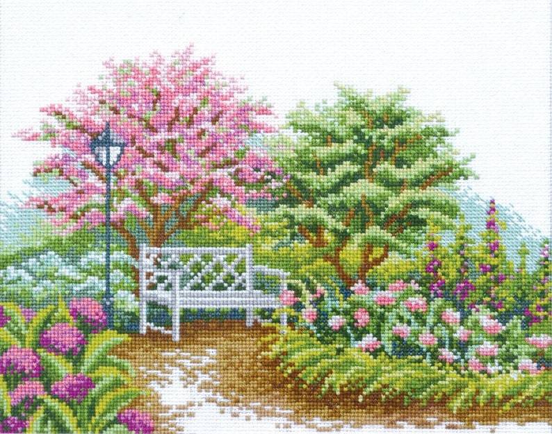 Landscape Modern Cross Stitch Pattern