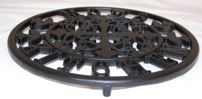Rake Tine Trivet Metal Sculptures Garden Blacksmith Projects