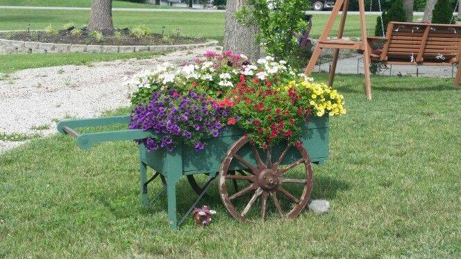 Antique Wagon Wheels