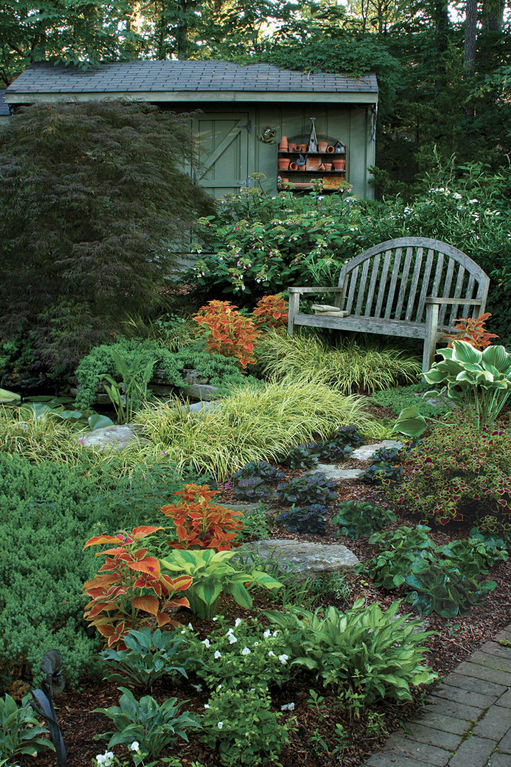 Nice Superb Shade Garden Design Ideas