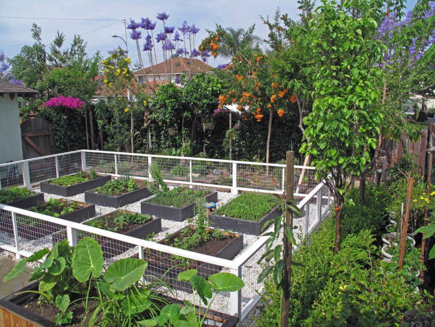 Then House Decor Fresh Painted Raised Garden
