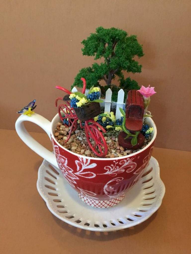 Best Diy Summer Garden Teacup Fairy Garden Ideas