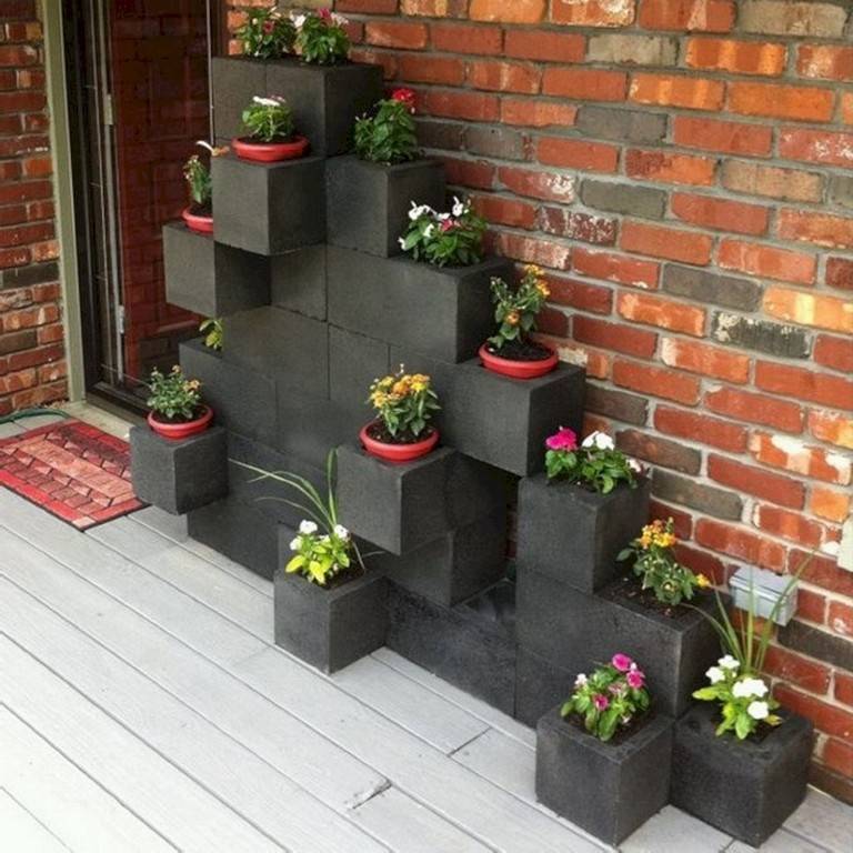 Brilliant And Beautiful Cinder Block Ideas