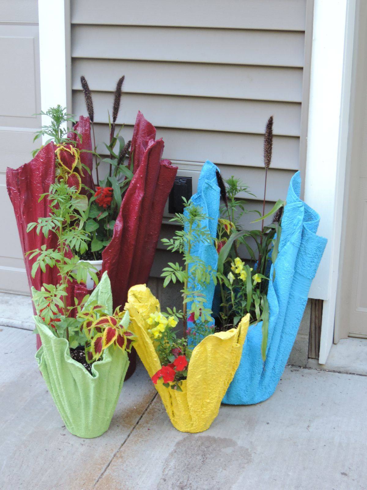 Creative Recycled Planter Ideas